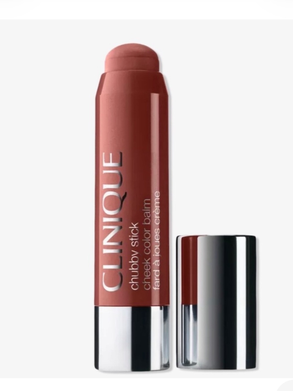 Clinique Chubby Stick Color Balm, 01 Amp’d Up Apple, NIB